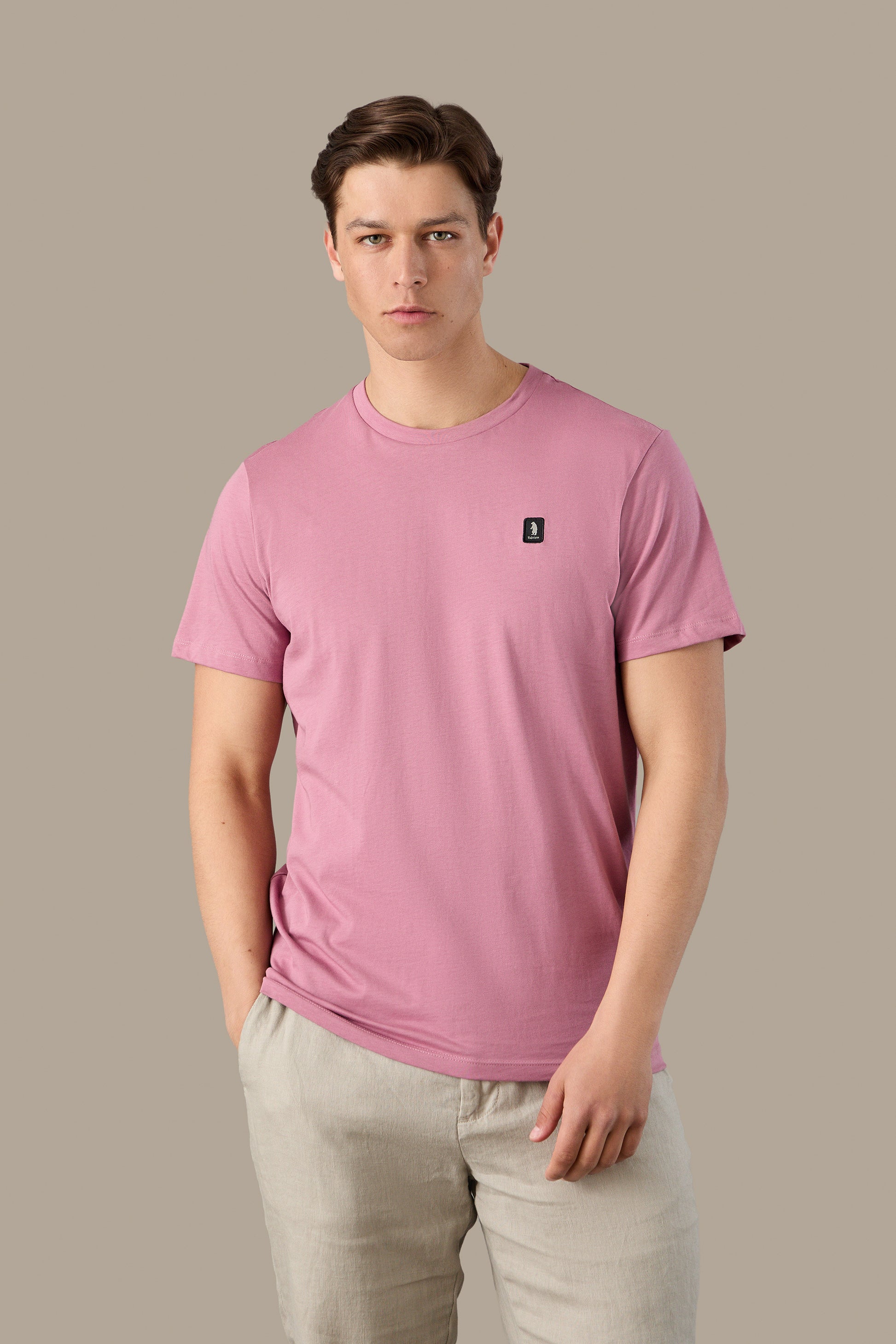 T-SHIRT UOMO T-SHIRT ICON PATCH BLACK | REFRIGUE
