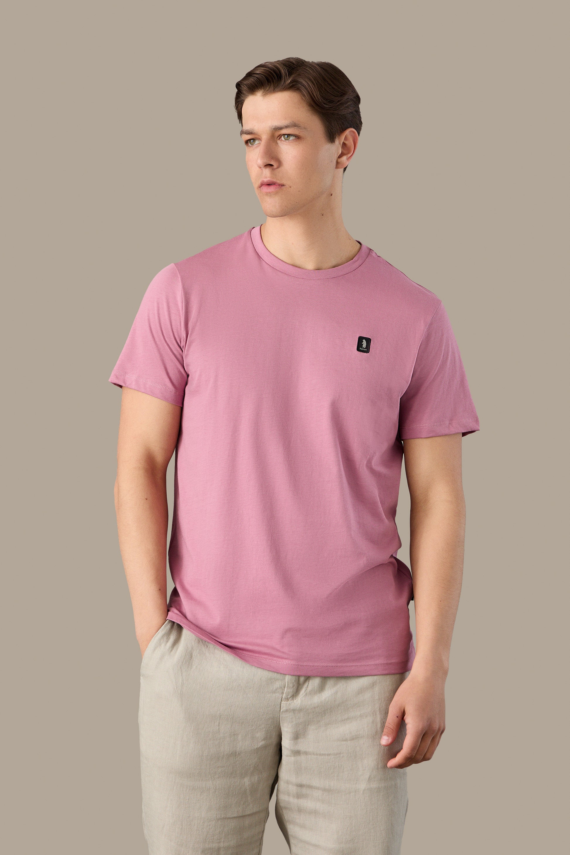 T-SHIRT UOMO T-SHIRT ICON PATCH BLACK | REFRIGUE
