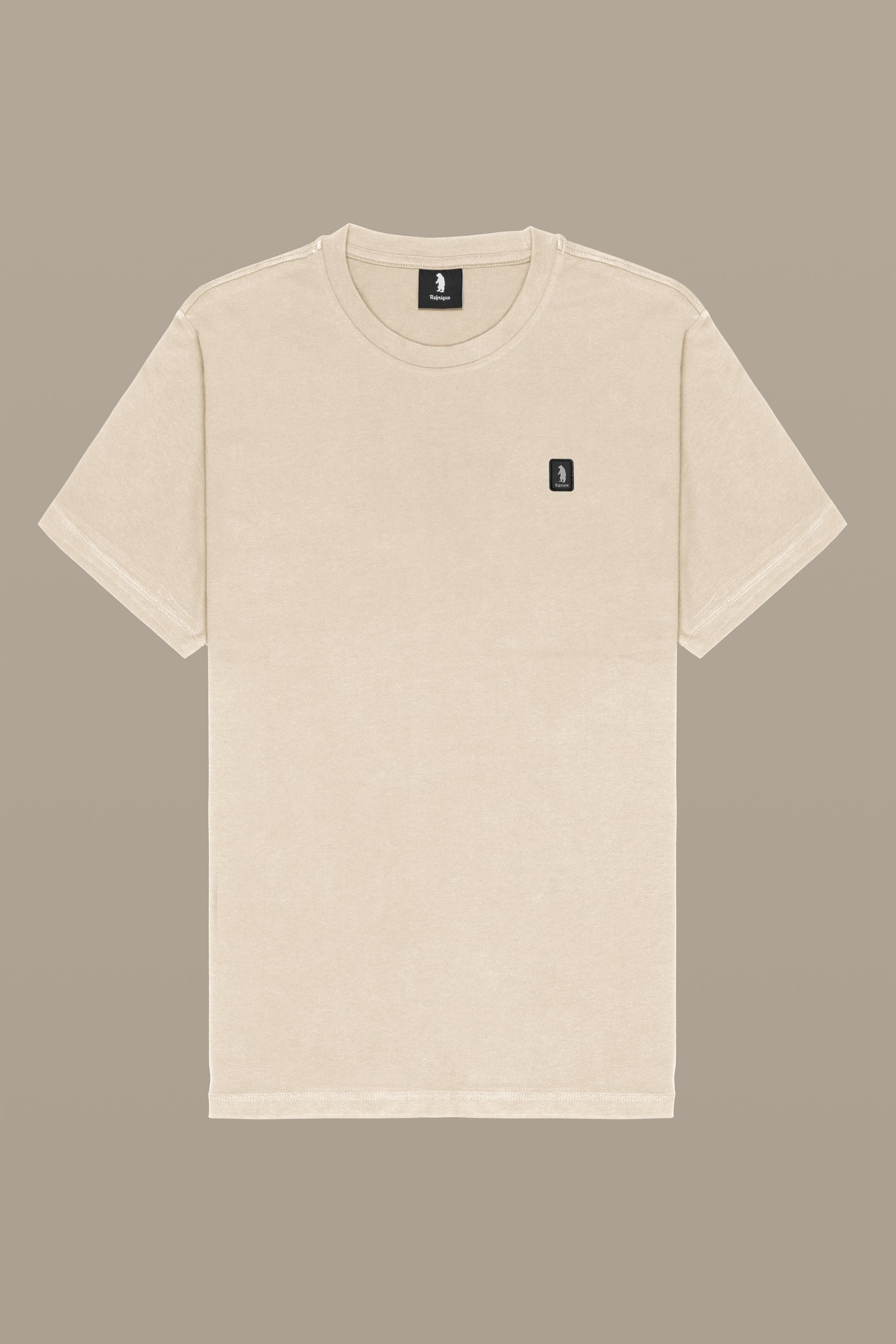 T-SHIRT UOMO T-SHIRT ICON PATCH BLACK | REFRIGUE
