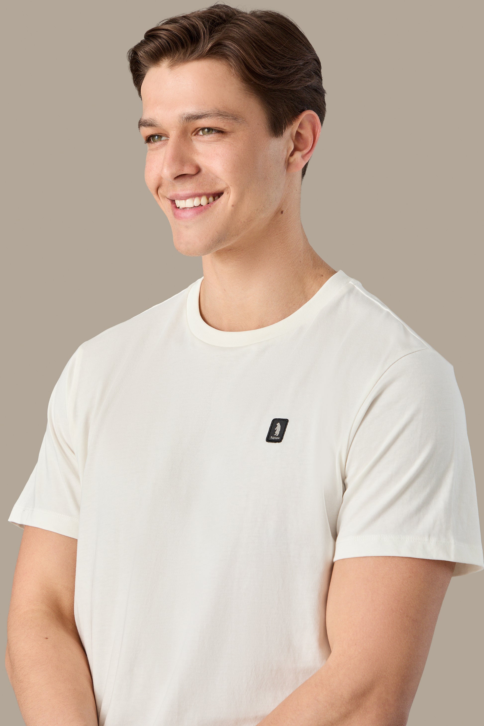 T-SHIRT UOMO T-SHIRT ICON PATCH BLACK | REFRIGUE
