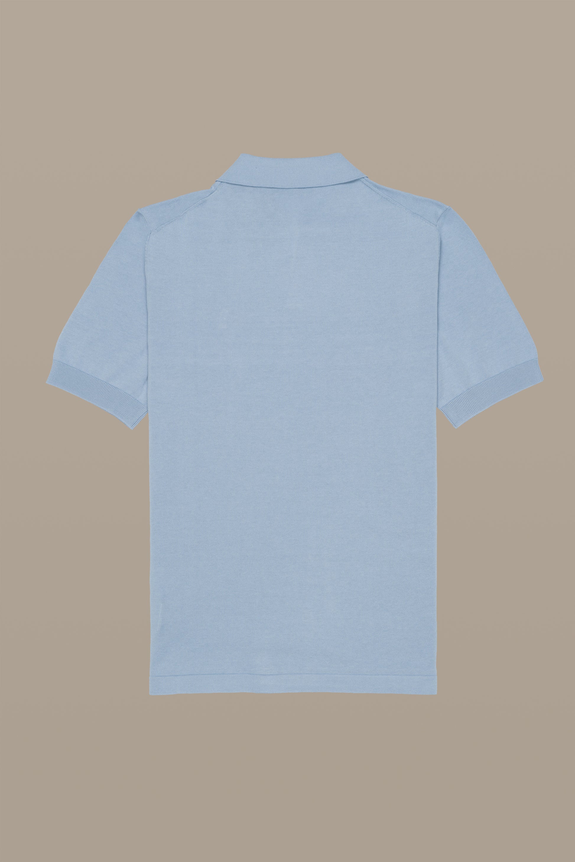 MAGLIA UOMO POLO KNIT V NECK WHITE | REFRIGUE
