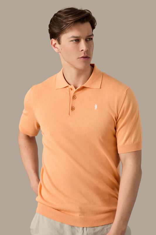 MAGLIA UOMO POLO KNIT WHITE | REFRIGUE