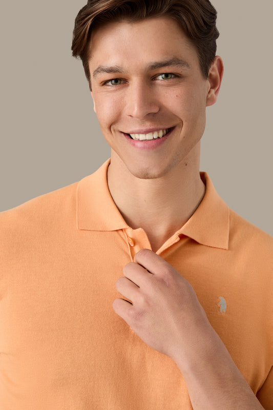 MAGLIA UOMO POLO KNIT WHITE | REFRIGUE