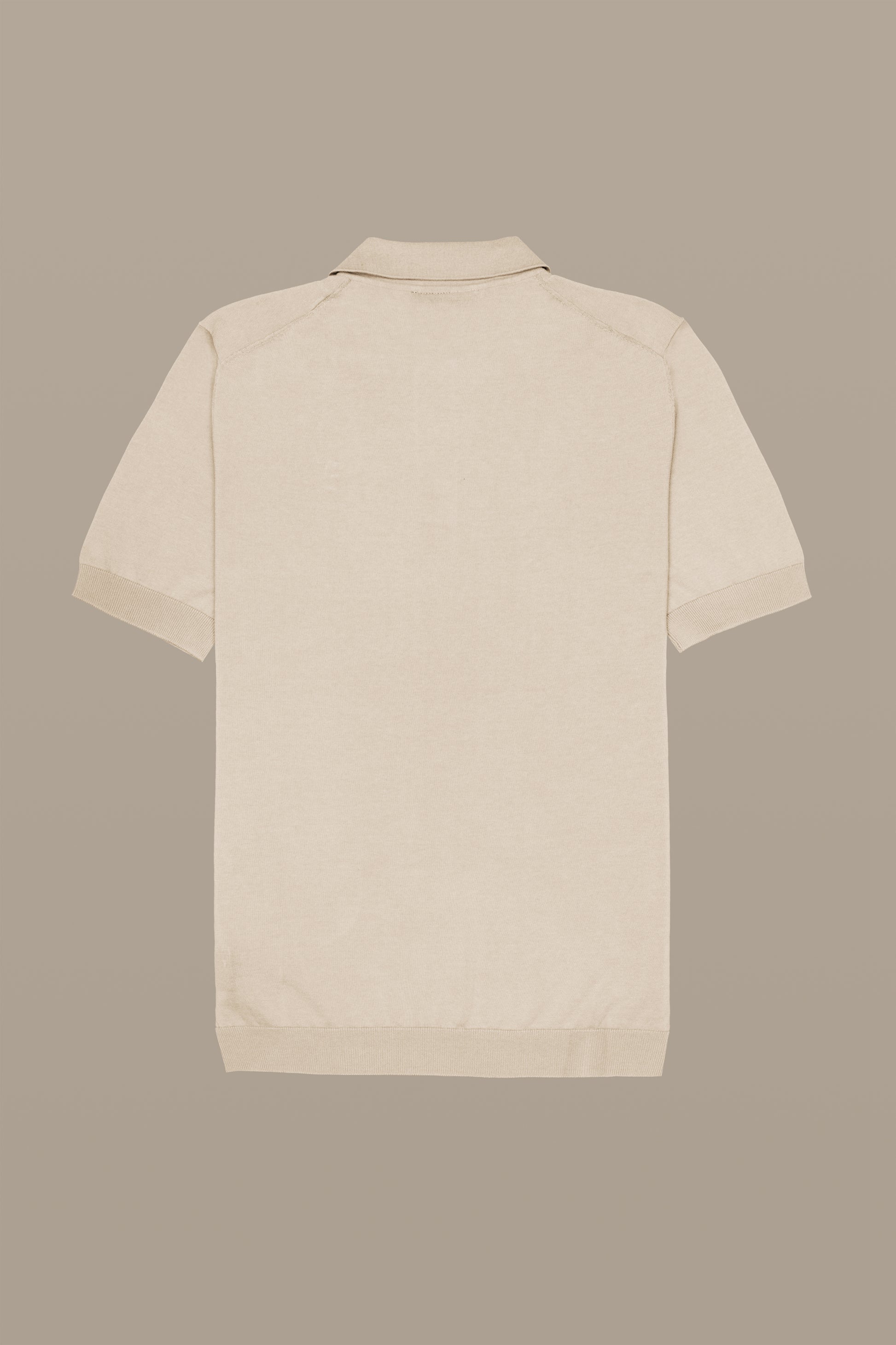 MAGLIA UOMO POLO KNIT WHITE | REFRIGUE
