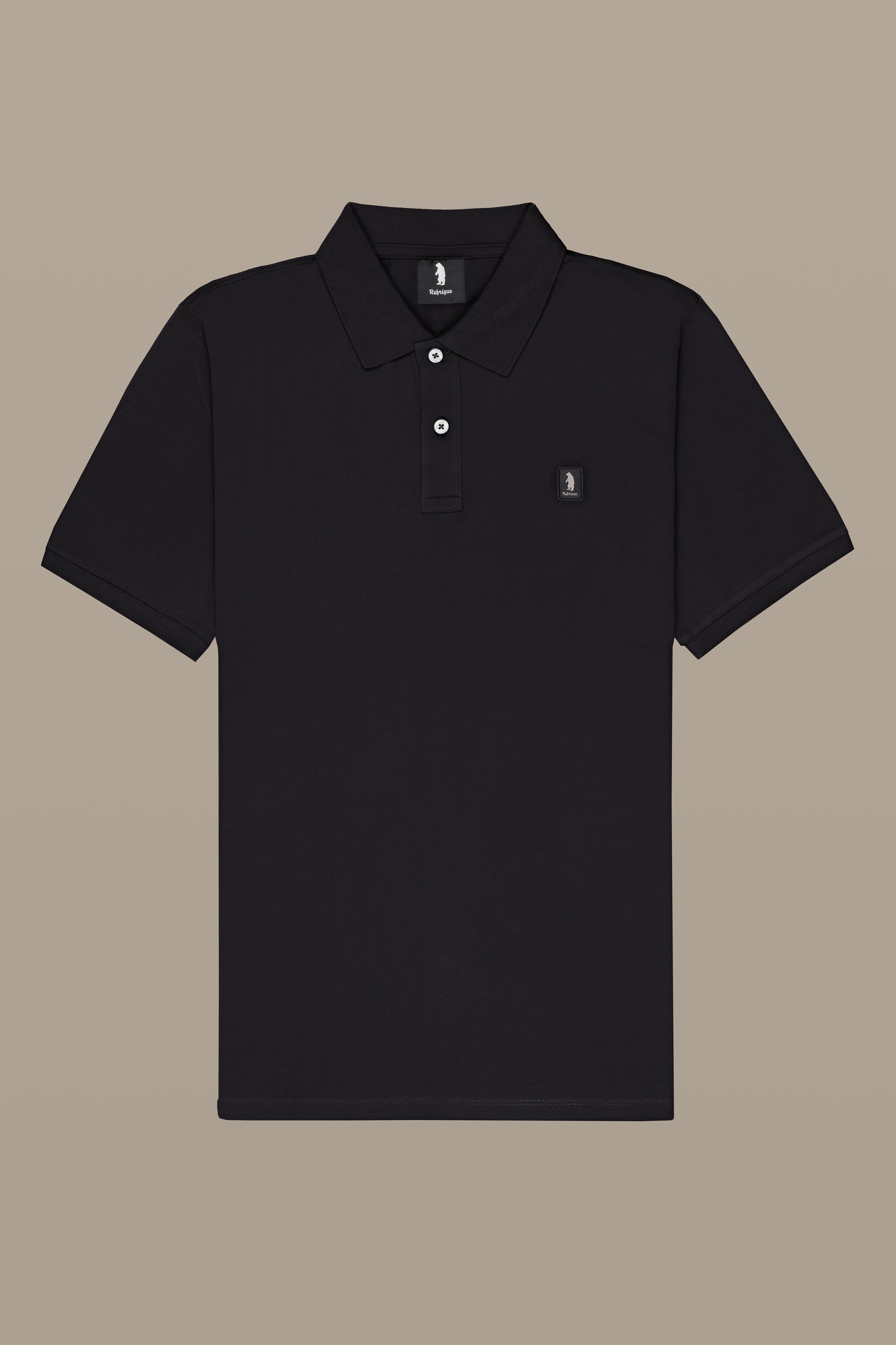 POLO UOMO POLO ICON PATCH BROWN | REFRIGUE
