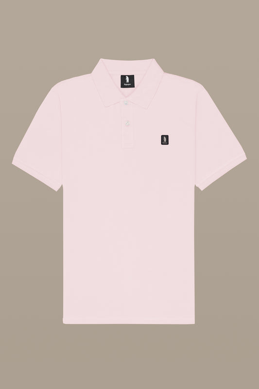 POLO UOMO POLO ICON PATCH BLACK | REFRIGUE