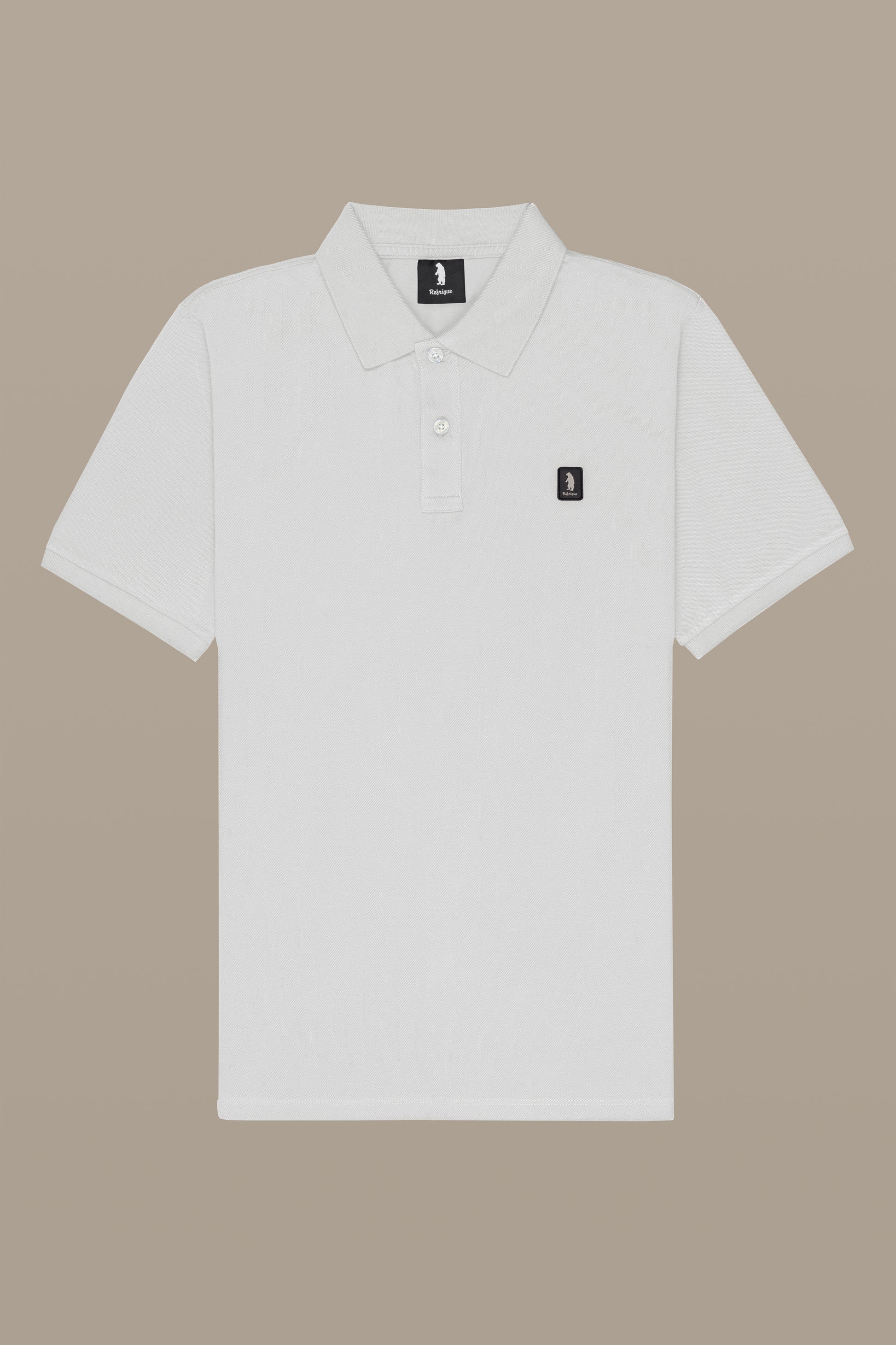 POLO UOMO POLO ICON PATCH BROWN | REFRIGUE
