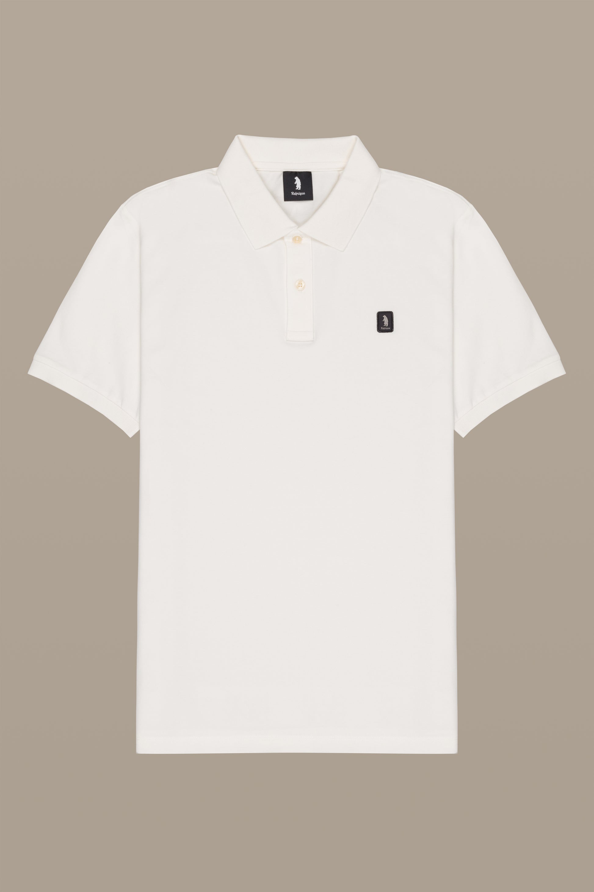 POLO UOMO POLO ICON PATCH BROWN | REFRIGUE
