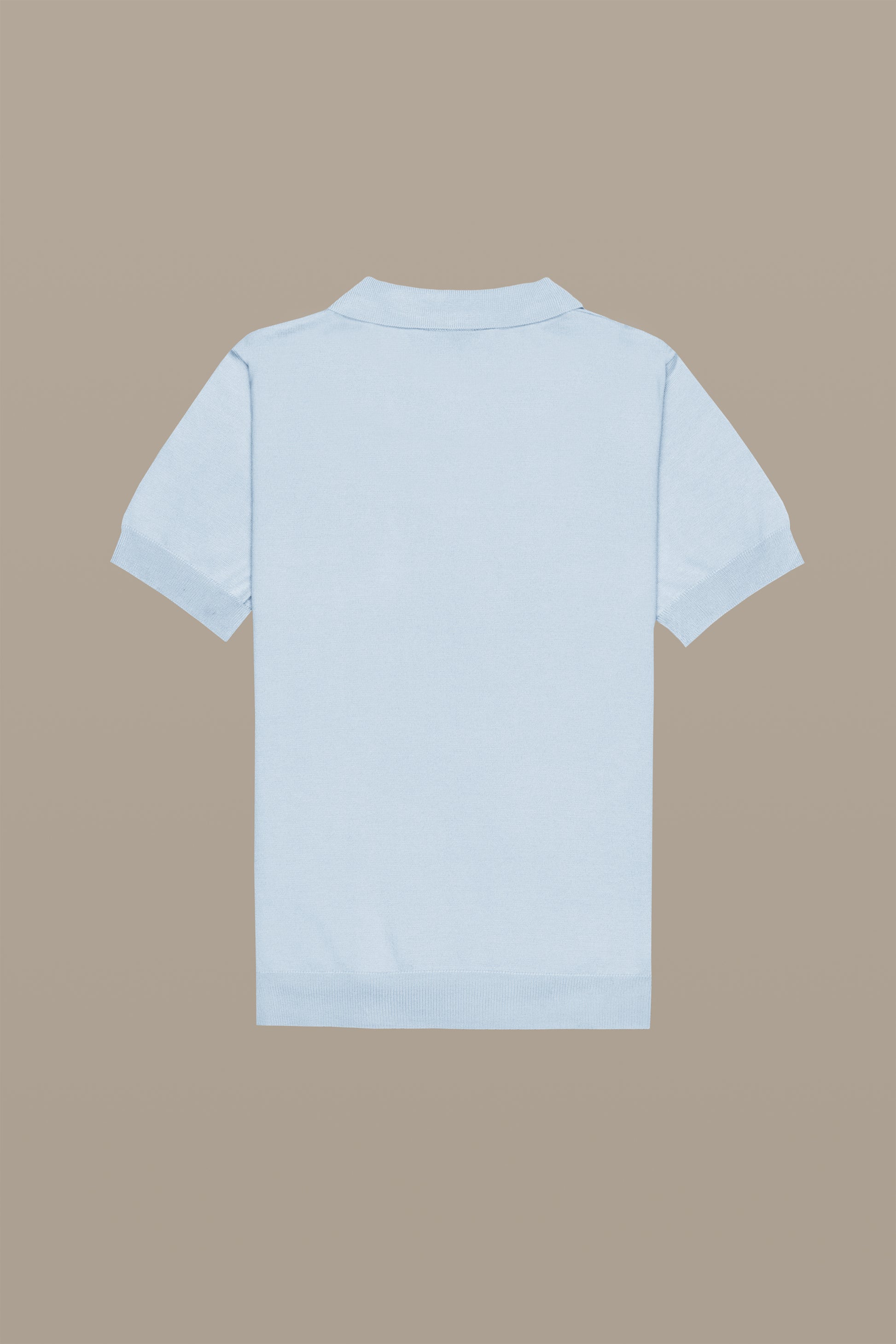 MAGLIA POLO KNIT W SAGE | REFRIGUE
