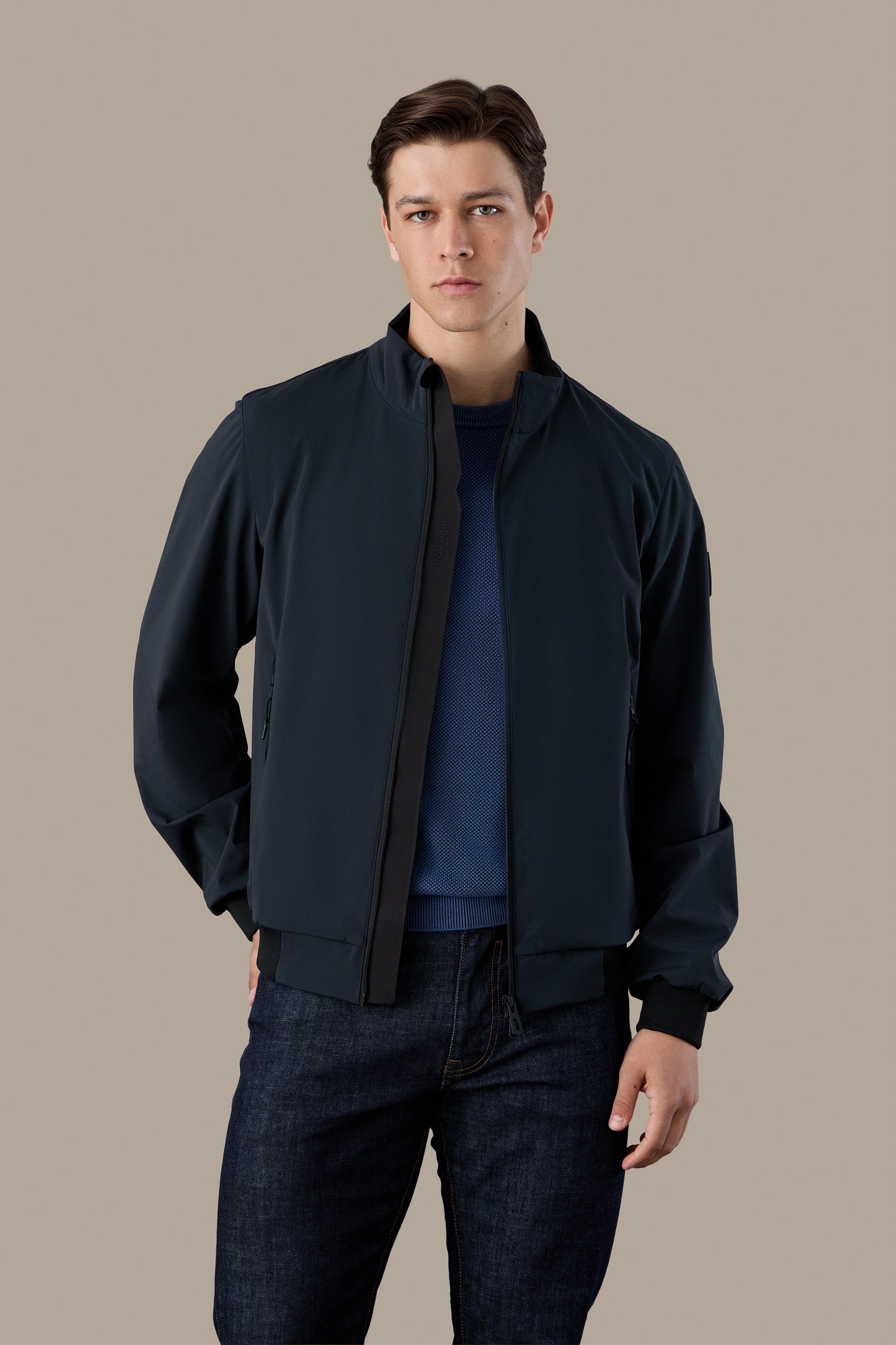 JACKET DASTER BLACK | REFRIGUE
