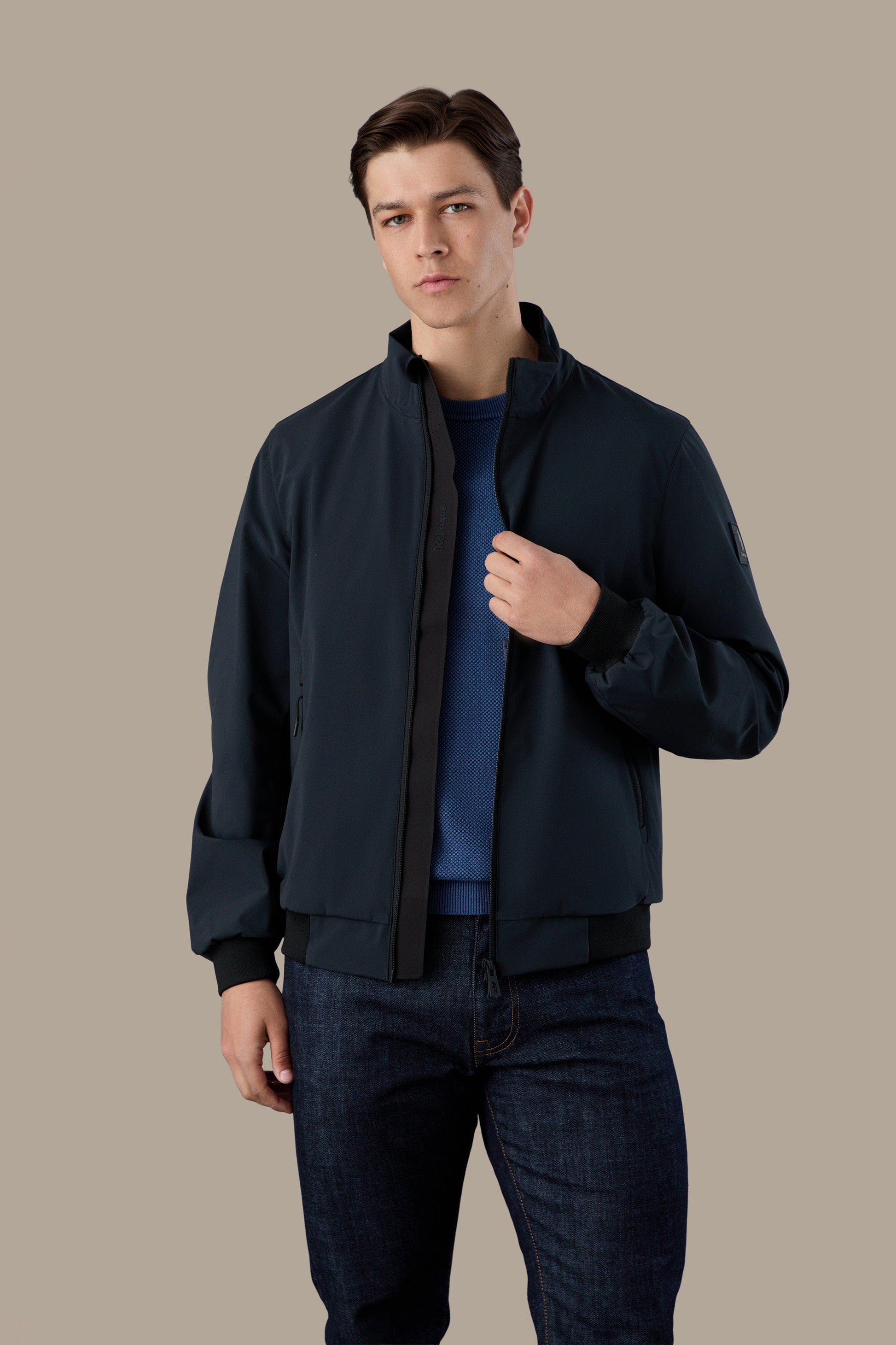 JACKET DASTER BLACK | REFRIGUE
