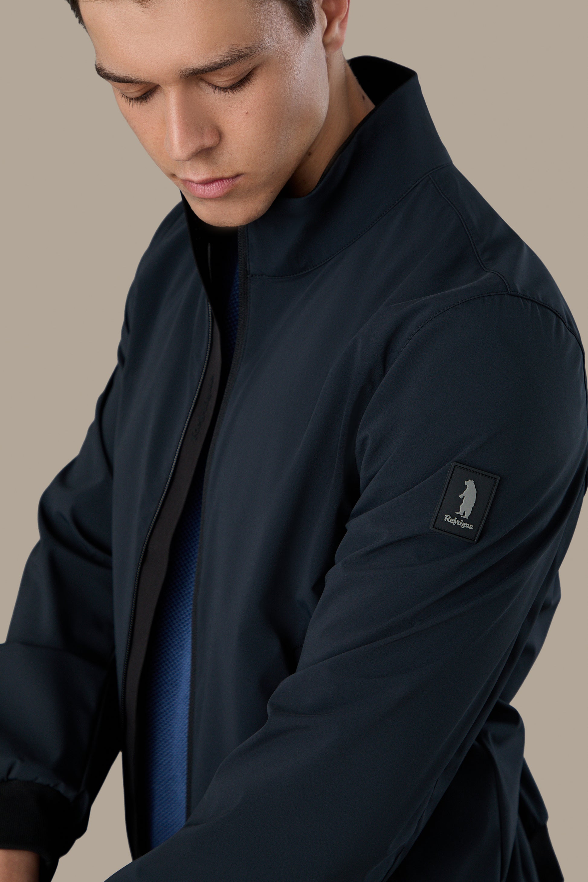 JACKET DASTER BLACK | REFRIGUE

