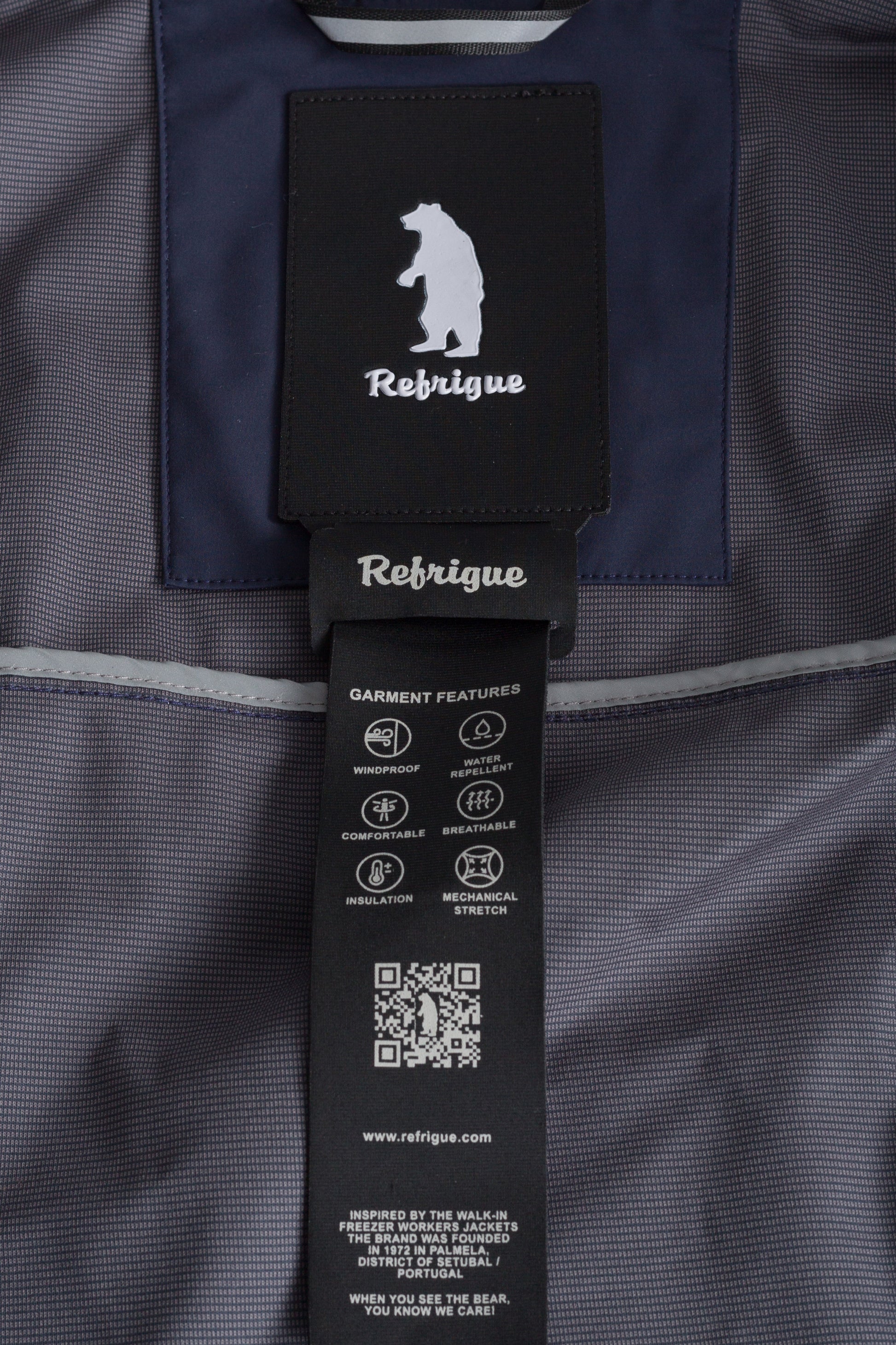 JACKET DASTER BLACK | REFRIGUE
