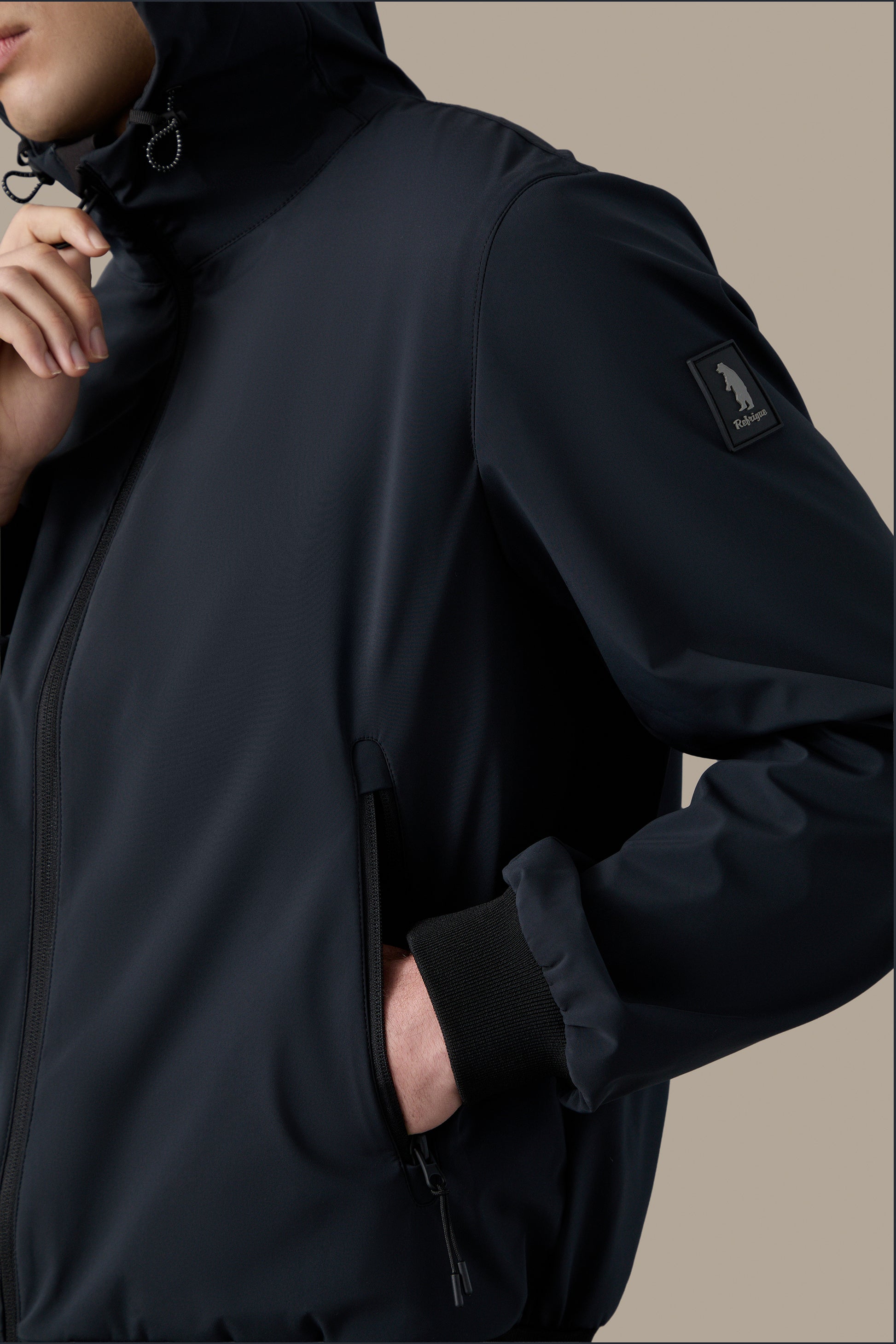 JACKET BILLY BLACK | REFRIGUE
