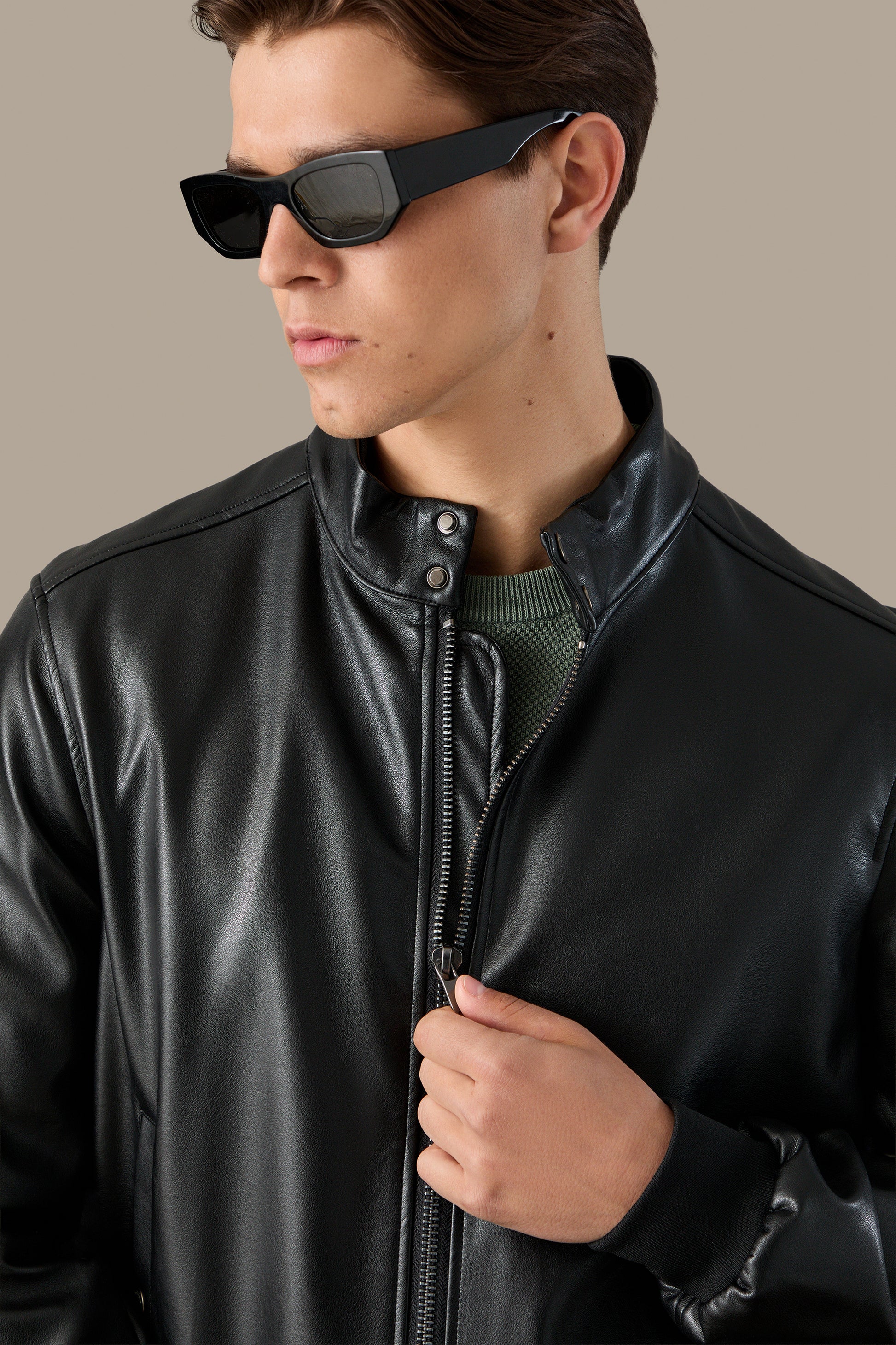 GIACCA UOMO MORG BLACK | REFRIGUE
