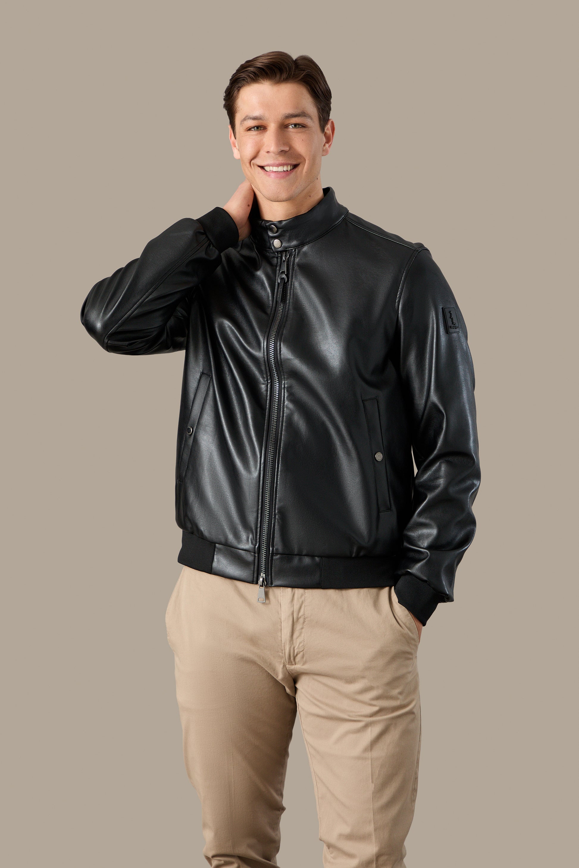 GIACCA UOMO MORG BLACK | REFRIGUE
