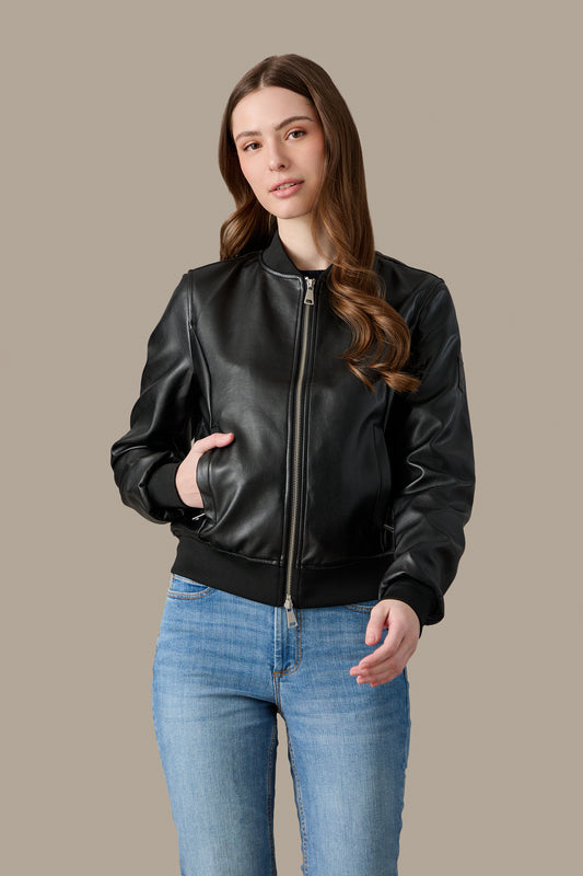 GIACCA DONNA ROSE BLACK | REFRIGUE