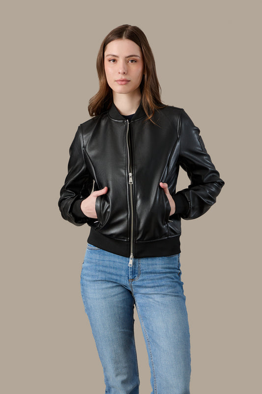 GIACCA DONNA ROSE BLACK | REFRIGUE