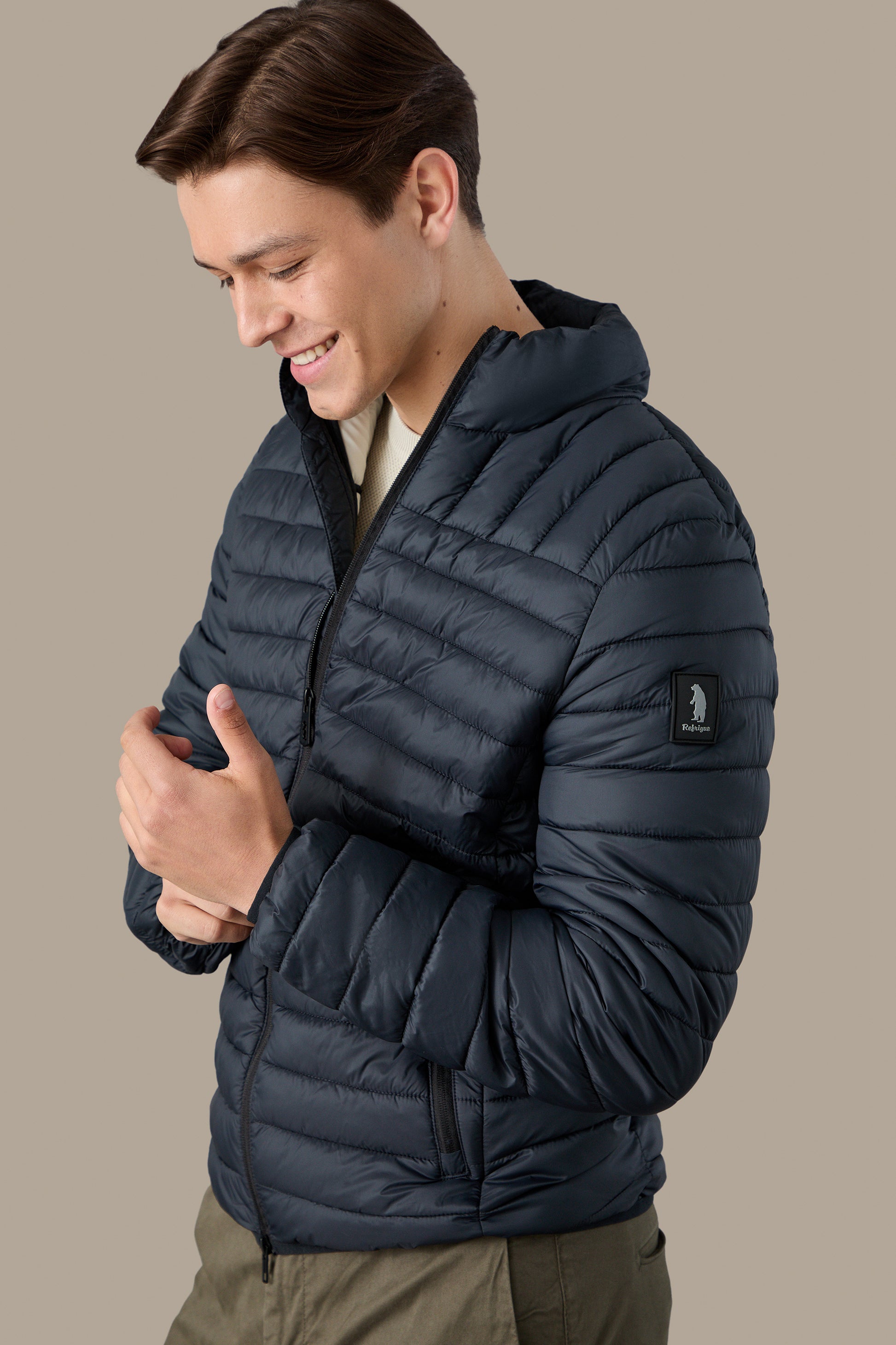 GIACCA UOMO NEIDEN BLACK | REFRIGUE
