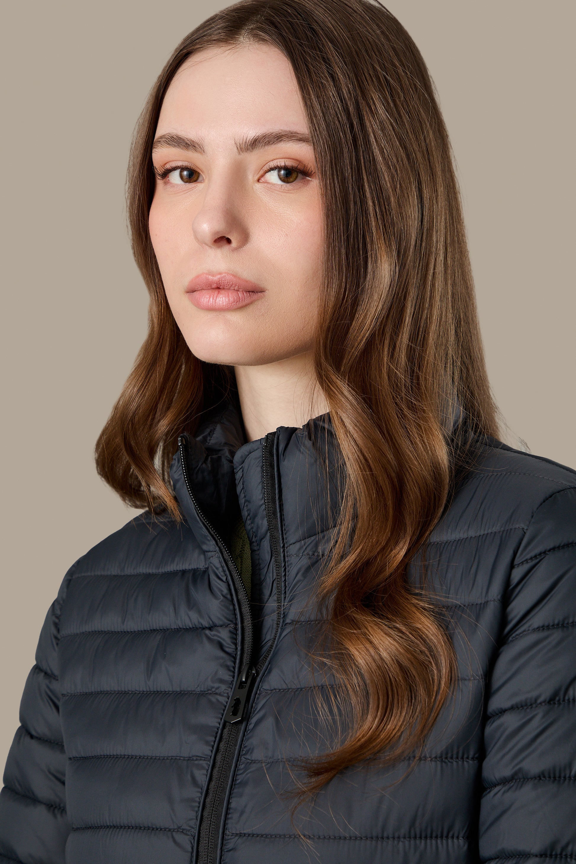 GIACCA DONNA GLADE BLACK | REFRIGUE
