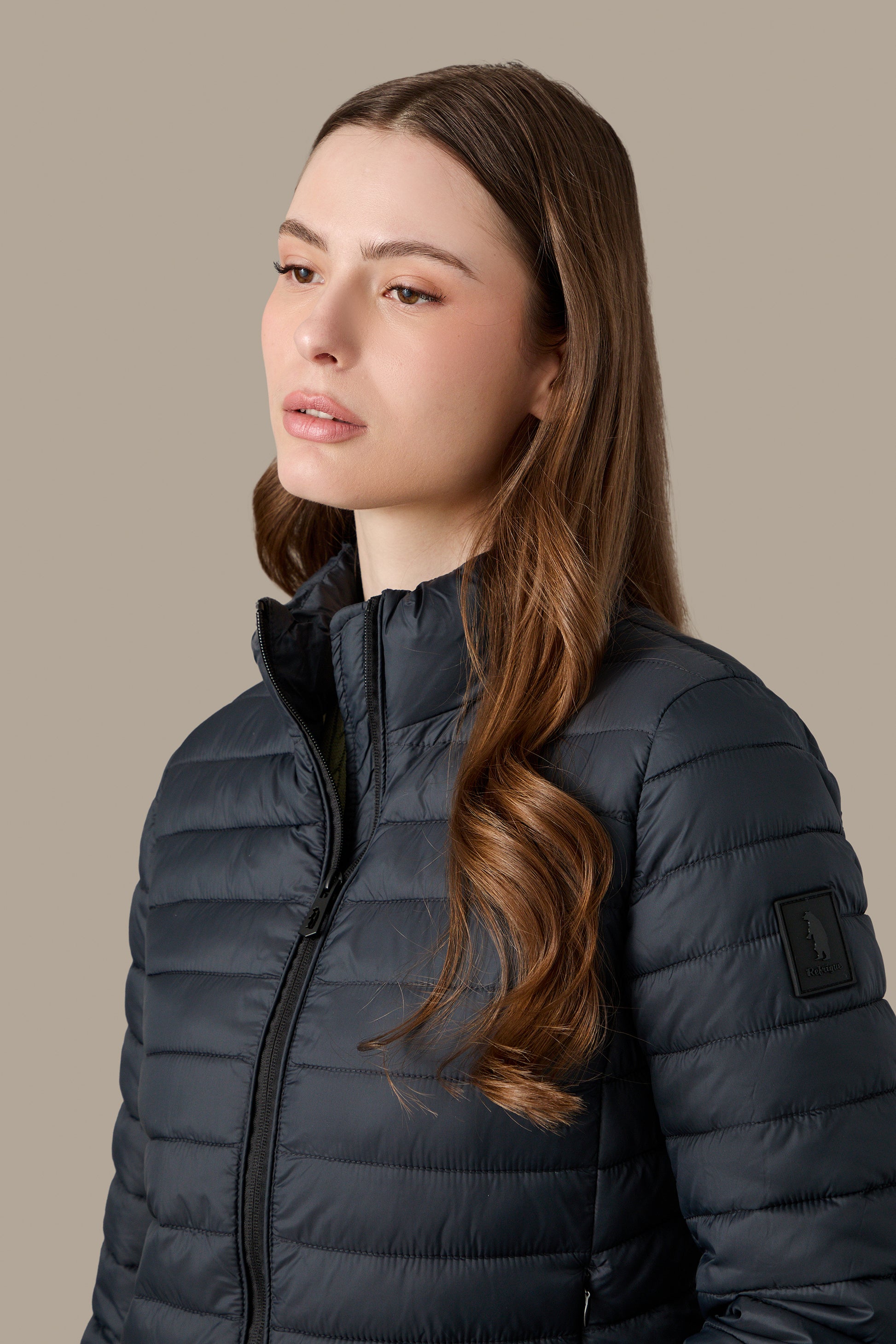 GIACCA DONNA GLADE BLACK | REFRIGUE
