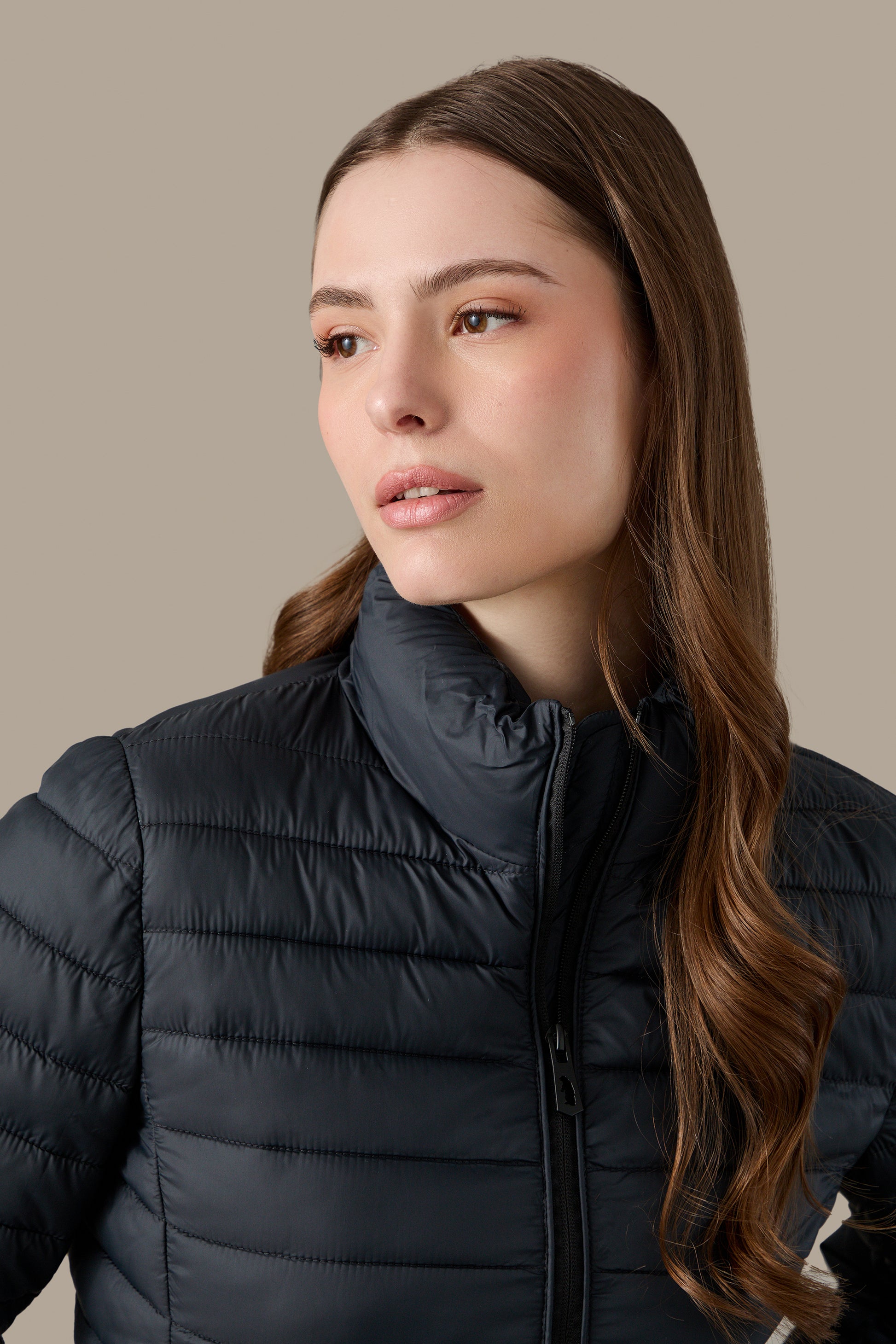 GIACCA DONNA GLADE BLACK | REFRIGUE
