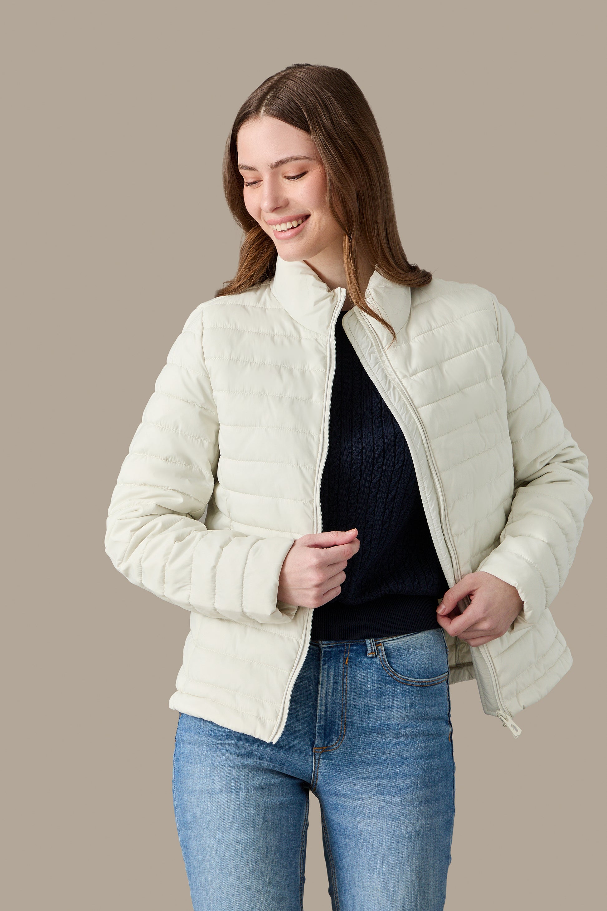 GIACCA DONNA GLADE BLACK | REFRIGUE
