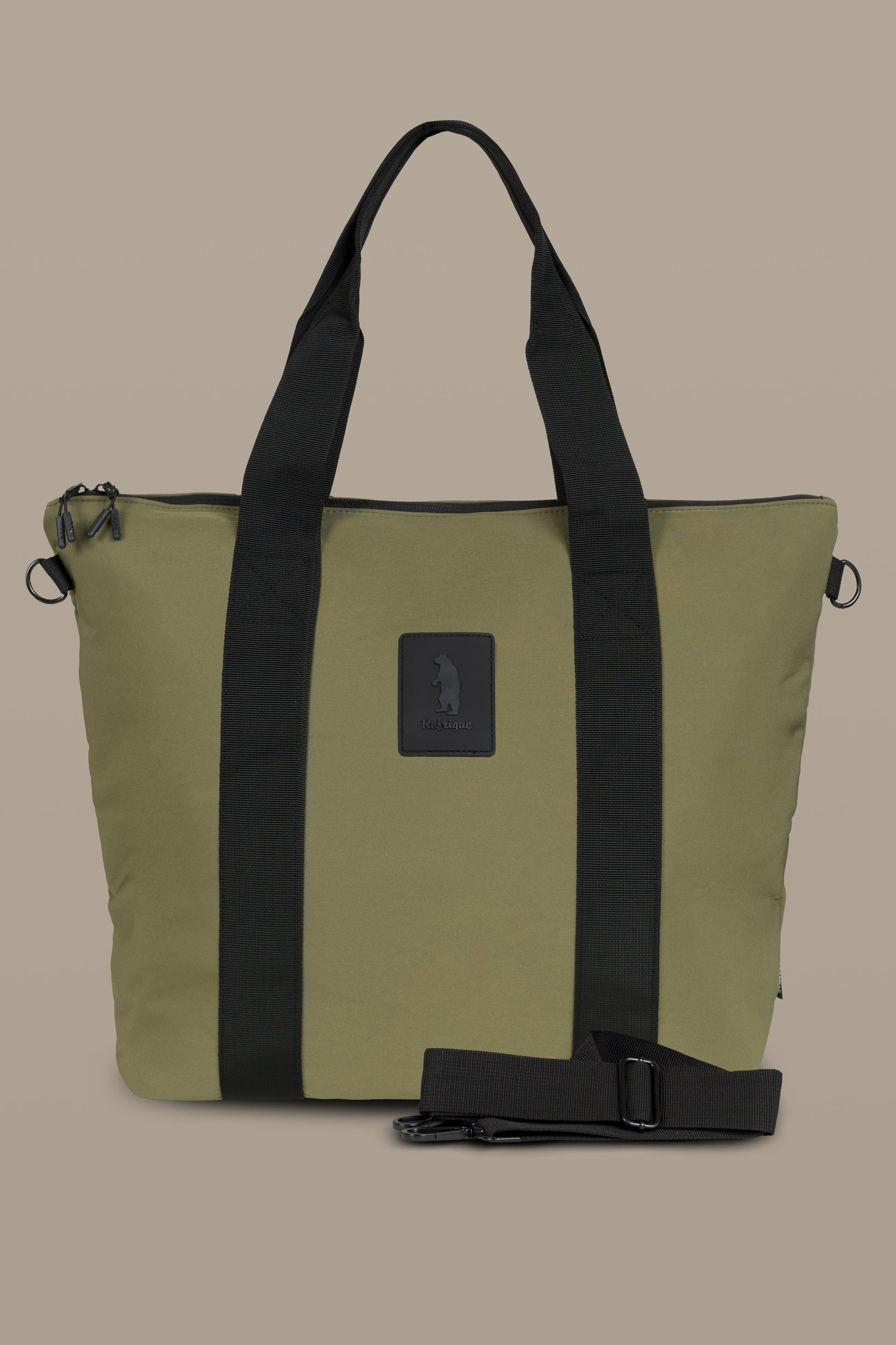 BORSA TOTE BAG BLACK | REFRIGUE
